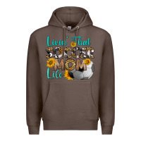 Livin' That Soccer Mom Life Premium Hoodie | Teevron