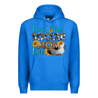 True Royal livin' that soccer mom life Premium Hoodie - HRA Design Shop