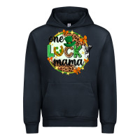 Navy One lucky mama  St. Patricks Day Urban Hoodie - Neo Western