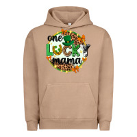 Pigment Burro One lucky mama  St. Patricks Day Urban Hoodie - Neo Western