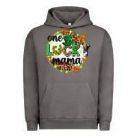 Pigment Tornado One lucky mama  St. Patricks Day Urban Hoodie - Neo Western