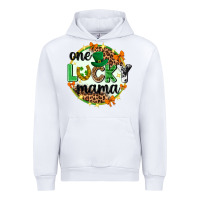 White One lucky mama  St. Patricks Day Urban Hoodie - Neo Western