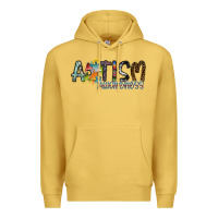 Antique Gold autism awareness Premium Hoodie - SublimationCraftShop