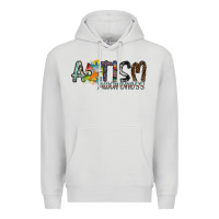 Dove Grey autism awareness Premium Hoodie - SublimationCraftShop