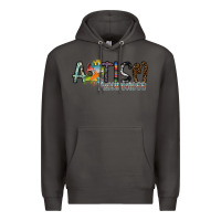Smoke autism awareness Premium Hoodie - SublimationCraftShop