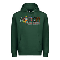 Sports Green autism awareness Premium Hoodie - SublimationCraftShop