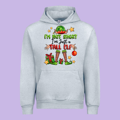 Im Not  Im Just A Tall Elf Urban Hoodie Designed By Fadigitalartstudio