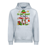 Heather Grey im not  im just a tall elf Urban Hoodie - FaDigitalArtStudio