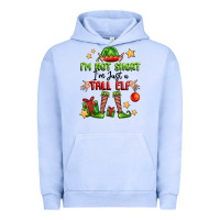 Pigment Grape Ice im not  im just a tall elf Urban Hoodie - FaDigitalArtStudio