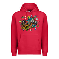 Cardinal be kind Premium Hoodie - SublimationCraftShop