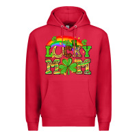 Cardinal One lucky mom St. Patricks Day Premium Hoodie - Neo Western