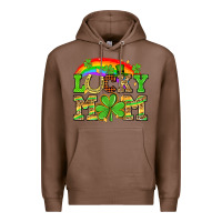 Chestnut One lucky mom St. Patricks Day Premium Hoodie - Neo Western