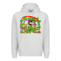 Dove Grey One lucky mom St. Patricks Day Premium Hoodie - Neo Western