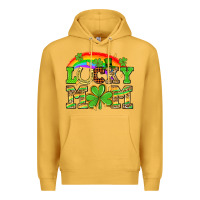Mustard One lucky mom St. Patricks Day Premium Hoodie - Neo Western