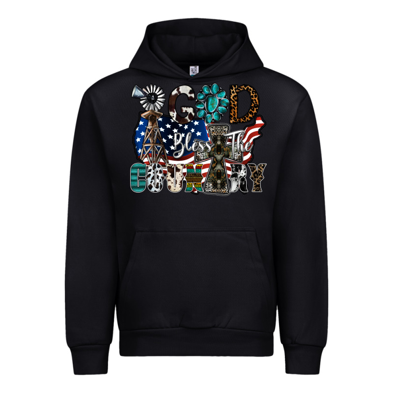God Bless The Country Urban Hoodie by SublimationCraftShop | Teevron