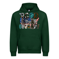 Forest Green god bless the country Urban Hoodie - SublimationCraftShop