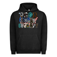 Pigment Black god bless the country Urban Hoodie - SublimationCraftShop