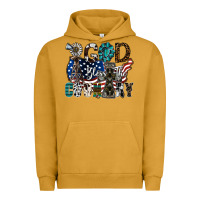 Pigment Peanut Butter god bless the country Urban Hoodie - SublimationCraftShop