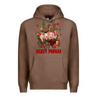 Chestnut merry pig mas Premium Hoodie - FaDigitalArtStudio