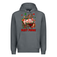Rock merry pig mas Premium Hoodie - FaDigitalArtStudio