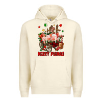 Sandshell merry pig mas Premium Hoodie - FaDigitalArtStudio