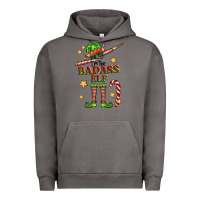 Pigment Tornado im the badass elf Urban Hoodie - FaDigitalArtStudio