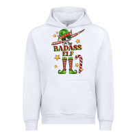 White im the badass elf Urban Hoodie - FaDigitalArtStudio