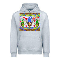 Heather Grey western tennis gnome Urban Hoodie - HRA Design Shop
