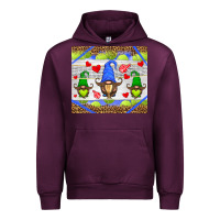 Mauve Wine western tennis gnome Urban Hoodie - HRA Design Shop