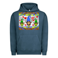 Pigment Midnight Navy western tennis gnome Urban Hoodie - HRA Design Shop