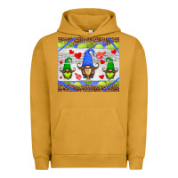 Pigment Peanut Butter western tennis gnome Urban Hoodie - HRA Design Shop