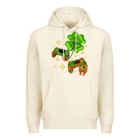 Tofu St. Patrick's Day with game control and clover Premium Hoodie - Neo Western