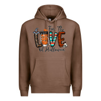Chestnut for the love of halloween Premium Hoodie - CowhideDigitalArt