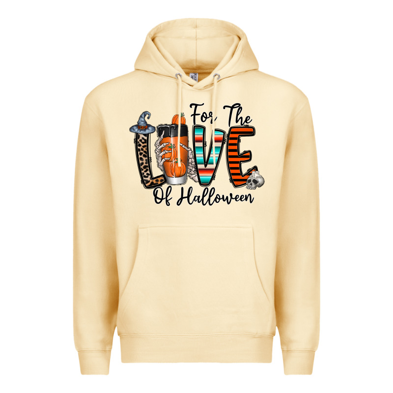 For The Love Of Halloween Premium Hoodie by CowhideDigitalArt | Teevron