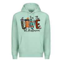 Seafoam for the love of halloween Premium Hoodie - CowhideDigitalArt