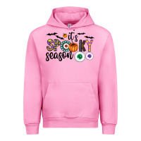 Fuchsia Pink spooky Urban Hoodie - CowhideDigitalArt
