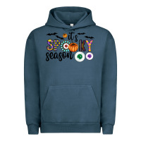 Pigment Midnight Navy spooky Urban Hoodie - CowhideDigitalArt