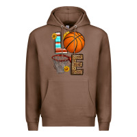 Chestnut western basketball love Premium Hoodie - HRA Design Shop
