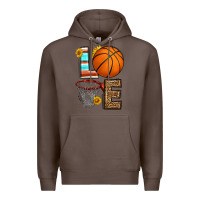Coffee western basketball love Premium Hoodie - HRA Design Shop