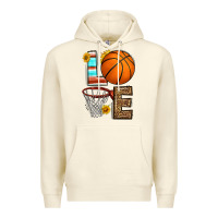 Sandshell western basketball love Premium Hoodie - HRA Design Shop