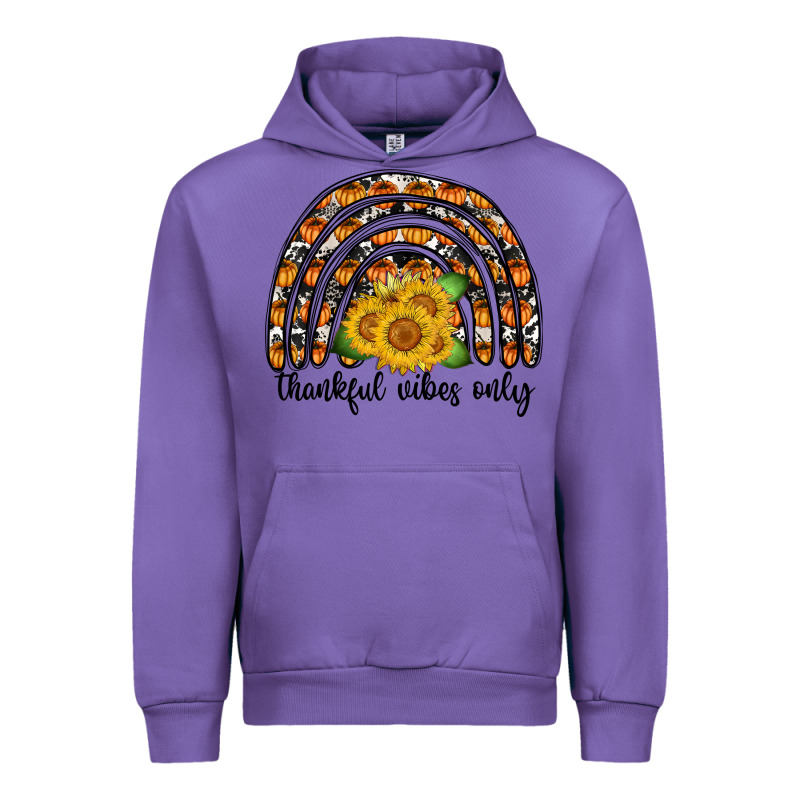 Thankful Vibes Only Urban Hoodie by CowhideDigitalArt | Teevron