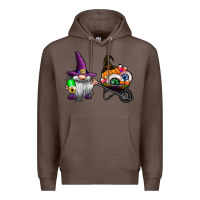 Coffee halloween Premium Hoodie - CowhideDigitalArt