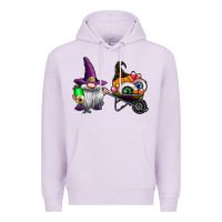 Lilac halloween Premium Hoodie - CowhideDigitalArt
