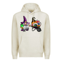 Oatmeal Heather halloween Premium Hoodie - CowhideDigitalArt