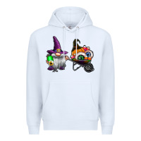 White halloween Premium Hoodie - CowhideDigitalArt