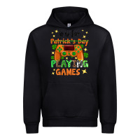 Black P is Patrick's Day playing games Urban Hoodie - Neo Western