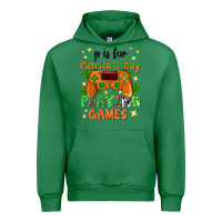 Emerald P is Patrick's Day playing games Urban Hoodie - Neo Western