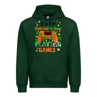 Forest Green P is Patrick's Day playing games Urban Hoodie - Neo Western