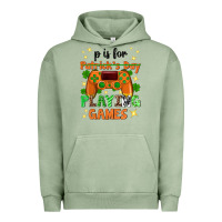 Pigment Oil Green P is Patrick's Day playing games Urban Hoodie - Neo Western