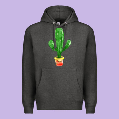 Mexican Cactus Premium Hoodie Designed By Fadigitalartstudio